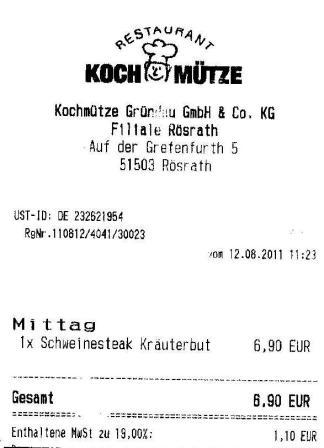 devit Hffner Kochmtze Restaurant